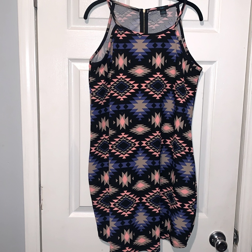 NWOT RUE 21 AZTEC DESIGN DRESS